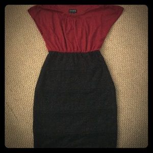 A prom dress only worn once